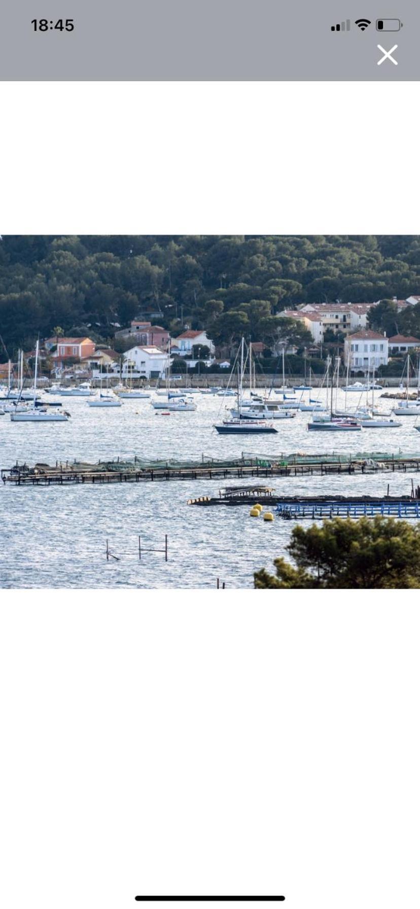 Studio Avec Vue Mer Et Terrasse La Seyne-sur-Mer Luaran gambar